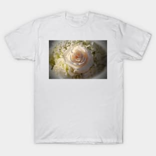 Elegant White Roses T-Shirt